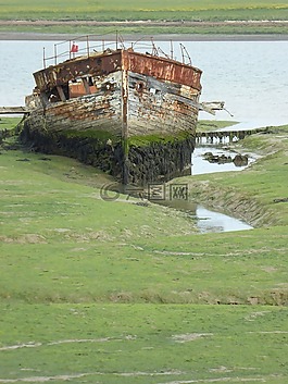 失事,船,懷特島
