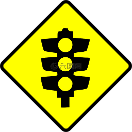 街,燈,警告