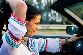 寶馬,女人,騎