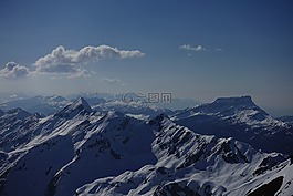 山,高山,瑞士