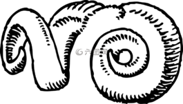 牛角,ram,動(dòng)物