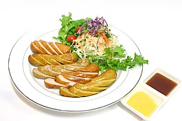 食品,香腸,小吃