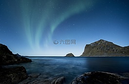 北極光,羅弗敦,挪威