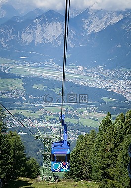 patscherkofelbahn,因斯布魯克,蒂羅爾