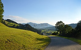 山,阿爾高,天空