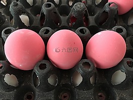 蛋,粉红色的鸡蛋,食品
