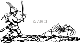 斗爭,蜘蛛,幻想
