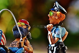 騎自行車的人,警方,控制