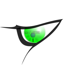 眼,綠色,蓋子