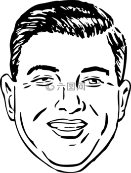 男子,頭,臉