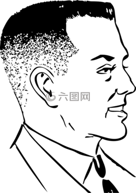 男子,時尚,黑色和白色
