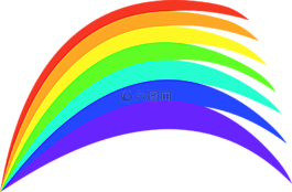 彩虹,顏色,色彩繽紛