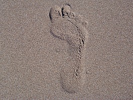 腳,再版,沙