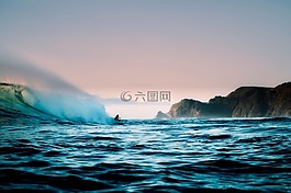 新西兰,海,海洋