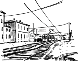 鐵路,火車,電