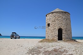 海,旅行,海灘