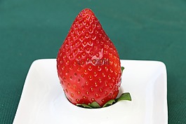 草莓,水果,紅色