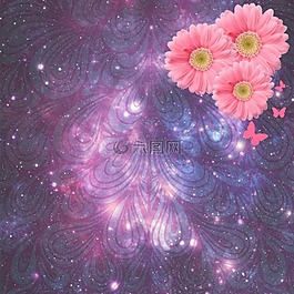背景,花,空間