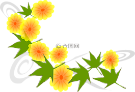 鮮花,黃色,水華