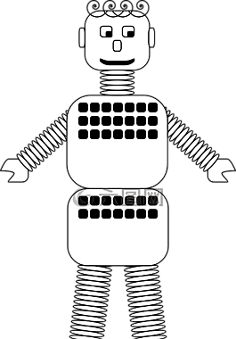 機(jī)器人,線圈,盒