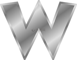 英語,使用字母,w