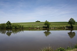 休息,湖,水