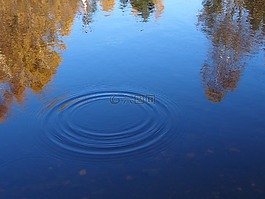 表面,水,湖