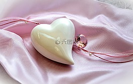 心臟,粉紅色,裝飾