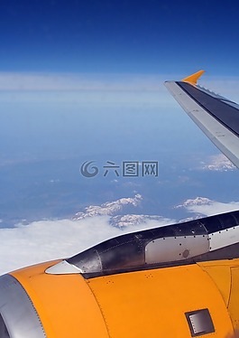 飛機,翼,渦輪