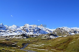 景觀,山,徒步旅行