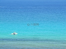 船,海洋,藍(lán)色