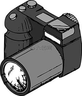 相機,數(shù)字,黑