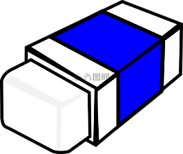 橡皮擦,橡胶,擦除