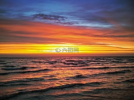 水,海浪,海
