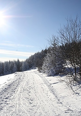 冬天,雪,貝斯基德