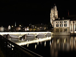 苏黎世,grossmünster,明斯特桥