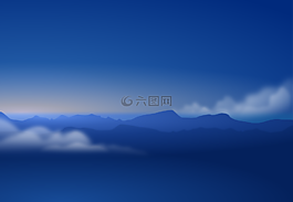 天空,蓝色,云