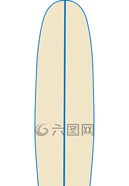 冲浪板,板,海