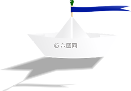 船,紙,折疊