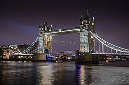 塔橋,倫敦,夜