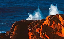 海,海洋,波
