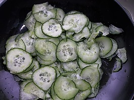 黃瓜,阻礙沙拉,蔬菜