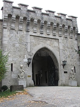 门,smolenice,城堡