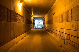隧道,黄色,浓度