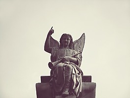天使,雕像,雕塑
