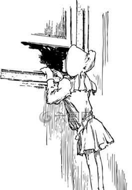 女孩,兒童,尋找