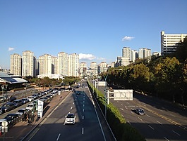 漢城,韓國,城市