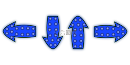 箭頭,方向,權利