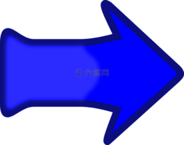 箭頭,藍(lán)色,方向