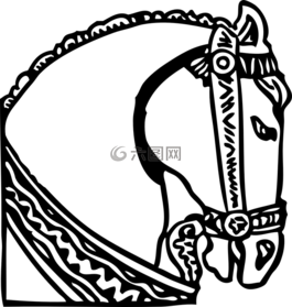 馬,頭,臉